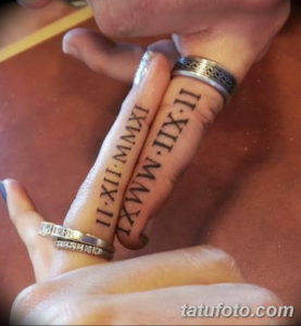 Фото красивые тату на пальцах 12.08.2019 №025 - beautiful finger tattoos - tatufoto.com