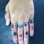 Фото красивые тату на пальцах 12.08.2019 №029 - beautiful finger tattoos - tatufoto.com