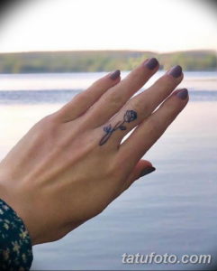 Фото красивые тату на пальцах 12.08.2019 №035 - beautiful finger tattoos - tatufoto.com