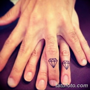 Фото красивые тату на пальцах 12.08.2019 №038 - beautiful finger tattoos - tatufoto.com