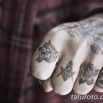 Фото красивые тату на пальцах 12.08.2019 №058 - beautiful finger tattoos - tatufoto.com