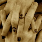 Фото красивые тату на пальцах 12.08.2019 №061 - beautiful finger tattoos - tatufoto.com