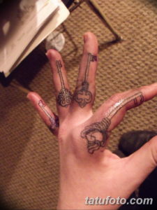 Фото красивые тату на пальцах 12.08.2019 №063 - beautiful finger tattoos - tatufoto.com