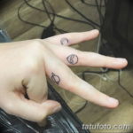 Фото красивые тату на пальцах 12.08.2019 №074 - beautiful finger tattoos - tatufoto.com