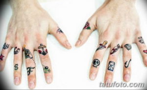 Фото красивые тату на пальцах 12.08.2019 №092 - beautiful finger tattoos - tatufoto.com