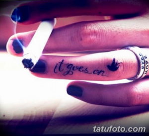 Фото красивые тату на пальцах 12.08.2019 №096 - beautiful finger tattoos - tatufoto.com
