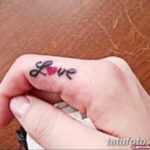Фото красивые тату на пальцах 12.08.2019 №098 - beautiful finger tattoos - tatufoto.com