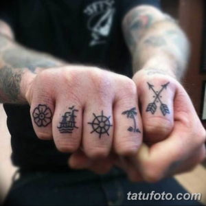 Фото красивые тату на пальцах 12.08.2019 №105 - beautiful finger tattoos - tatufoto.com