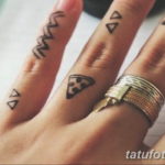Фото красивые тату на пальцах 12.08.2019 №116 - beautiful finger tattoos - tatufoto.com
