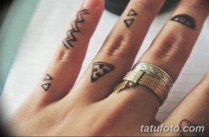 Фото красивые тату на пальцах 12.08.2019 №116 - beautiful finger tattoos - tatufoto.com