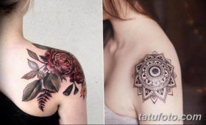 Фото красивые тату на плече 12.08.2019 №010 - beautiful tattoos on the shoul - tatufoto.com