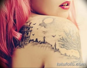 Фото красивые тату на плече 12.08.2019 №024 - beautiful tattoos on the shoul - tatufoto.com