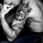 Фото красивые тату на плече 12.08.2019 №034 - beautiful tattoos on the shoul - tatufoto.com