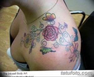 Фото красивые тату на плече 12.08.2019 №068 - beautiful tattoos on the shoul - tatufoto.com