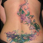 Фото красивые тату на пояснице 12.08.2019 №003 - tattoos on the lower back - tatufoto.com