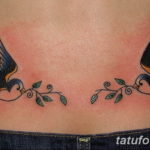 Фото красивые тату на пояснице 12.08.2019 №012 - tattoos on the lower back - tatufoto.com