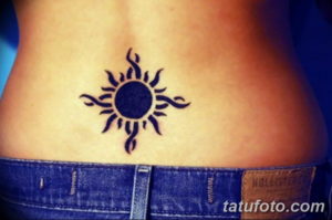 Фото красивые тату на пояснице 12.08.2019 №016 - tattoos on the lower back - tatufoto.com