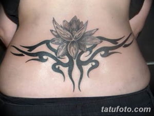 Фото красивые тату на пояснице 12.08.2019 №017 - tattoos on the lower back - tatufoto.com