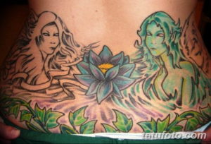 Фото красивые тату на пояснице 12.08.2019 №029 - tattoos on the lower back - tatufoto.com