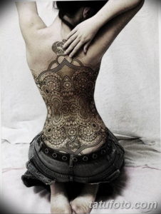 Фото красивые тату на пояснице 12.08.2019 №047 - tattoos on the lower back - tatufoto.com