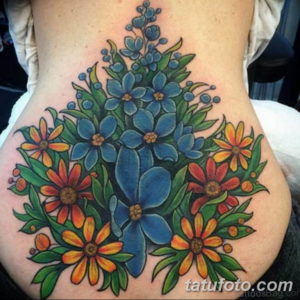 Фото красивые тату на пояснице 12.08.2019 №062 - tattoos on the lower back - tatufoto.com
