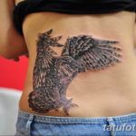 Фото красивые тату на пояснице 12.08.2019 №063 - tattoos on the lower back - tatufoto.com