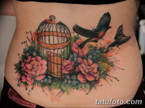 Фото красивые тату на пояснице 12.08.2019 №066 - tattoos on the lower back - tatufoto.com
