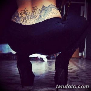 Фото красивые тату на пояснице 12.08.2019 №070 - tattoos on the lower back - tatufoto.com