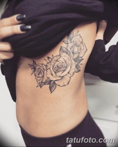 Фото красивые тату на ребрах 12.08.2019 №007 - beautiful tattoos on the ribs - tatufoto.com