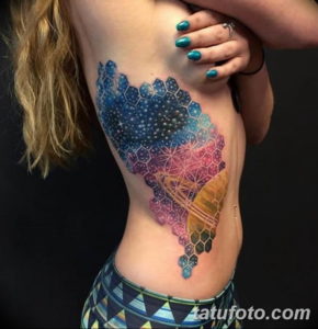 Фото красивые тату на ребрах 12.08.2019 №015 - beautiful tattoos on the ribs - tatufoto.com
