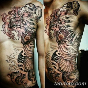 Фото красивые тату на ребрах 12.08.2019 №034 - beautiful tattoos on the ribs - tatufoto.com