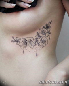 Фото красивые тату на ребрах 12.08.2019 №047 - beautiful tattoos on the ribs - tatufoto.com