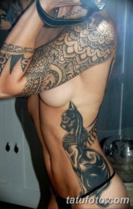 Фото красивые тату на ребрах 12.08.2019 №054 - beautiful tattoos on the ribs - tatufoto.com