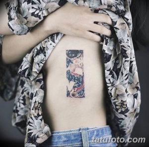 Фото красивые тату на ребрах 12.08.2019 №062 - beautiful tattoos on the ribs - tatufoto.com