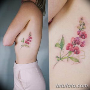 Фото красивые тату на ребрах 12.08.2019 №066 - beautiful tattoos on the ribs - tatufoto.com