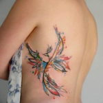 Фото красивые тату на ребрах 12.08.2019 №071 - beautiful tattoos on the ribs - tatufoto.com