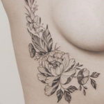 Фото красивые тату на ребрах 12.08.2019 №083 - beautiful tattoos on the ribs - tatufoto.com