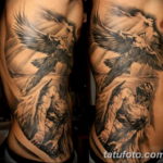 Фото красивые тату на ребрах 12.08.2019 №085 - beautiful tattoos on the ribs - tatufoto.com