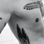 Фото красивые тату на ребрах 12.08.2019 №098 - beautiful tattoos on the ribs - tatufoto.com
