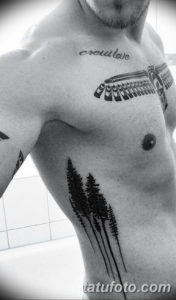 Фото красивые тату на ребрах 12.08.2019 №098 - beautiful tattoos on the ribs - tatufoto.com