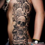 Фото красивые тату на ребрах 12.08.2019 №105 - beautiful tattoos on the ribs - tatufoto.com