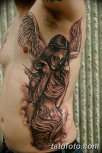 Фото красивые тату на ребрах 12.08.2019 №119 - beautiful tattoos on the ribs - tatufoto.com