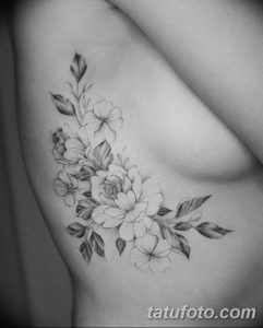 Фото красивые тату на ребрах 12.08.2019 №132 - beautiful tattoos on the ribs - tatufoto.com