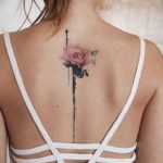 Фото красивые тату на спине 12.08.2019 №008 - beautiful tattoos on the back - tatufoto.com