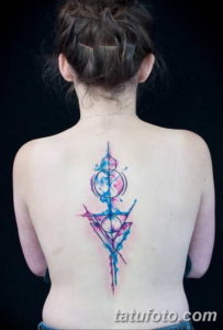 Фото красивые тату на спине 12.08.2019 №040 - beautiful tattoos on the back - tatufoto.com