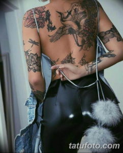 Фото красивые тату на спине 12.08.2019 №042 - beautiful tattoos on the back - tatufoto.com