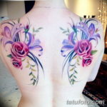 Фото красивые тату на спине 12.08.2019 №072 - beautiful tattoos on the back - tatufoto.com