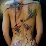 Фото красивые тату на спине 12.08.2019 №109 - beautiful tattoos on the back - tatufoto.com