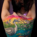 Фото красивые тату на спине 12.08.2019 №112 - beautiful tattoos on the back - tatufoto.com