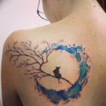Фото красивые тату на спине 12.08.2019 №114 - beautiful tattoos on the back - tatufoto.com
